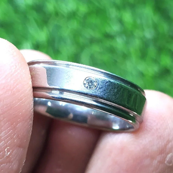 Stainless Steel Fashion Spinner Ring for Men/Women, AAAQL1012 - Picture 1 of 10